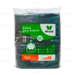 Bolsas Para Basura Negras 140 L Pqt x 100 Und