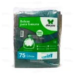 Bolsas Para Basura Negras 75 L Pqt x 100 Und