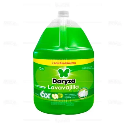 Lavavajilla Líquido Manzana Daryza x 3.8 L