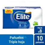 Pañuelos Triple Hoja Aloe Vera Elite Pqt x 8 Und